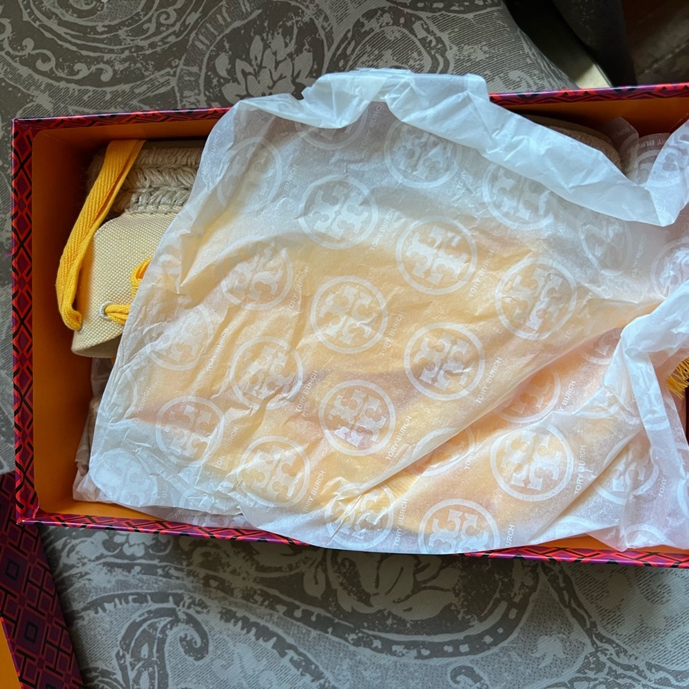 🤩BEAUTIFUL LIKE NEW🤩 Tory Burch espadrilles - Picture 7 of 8